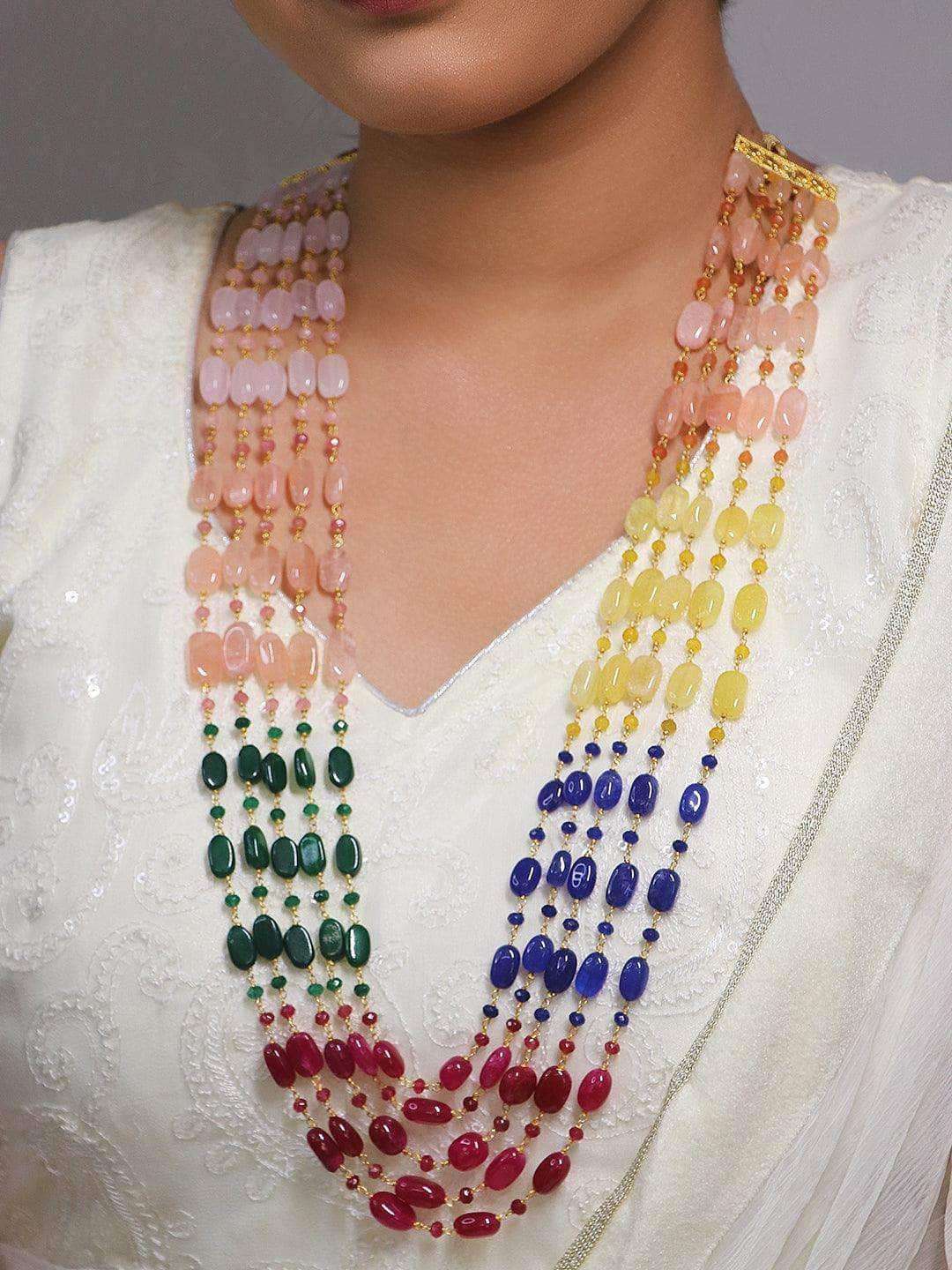 Ishhaara Multi Color Five Layered Haar