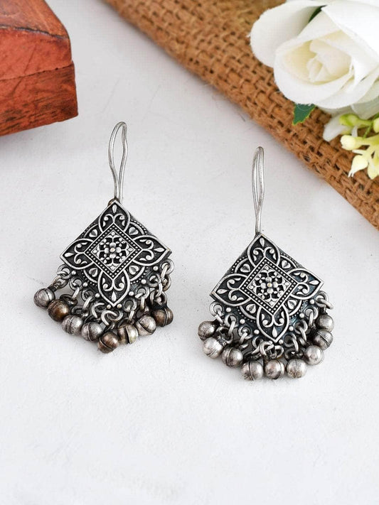 Ishhaara Oxidise Patangbazi Earrings