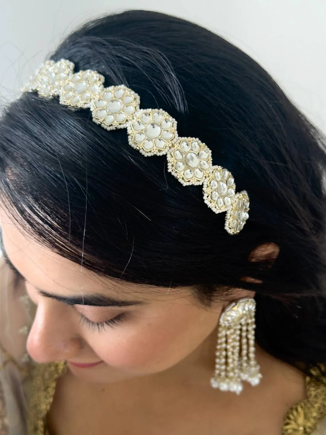 Ishhaara Parineeti Chopra Haldi Look Inspired Jwellery