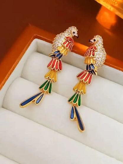 Ishhaara Parrot Earring