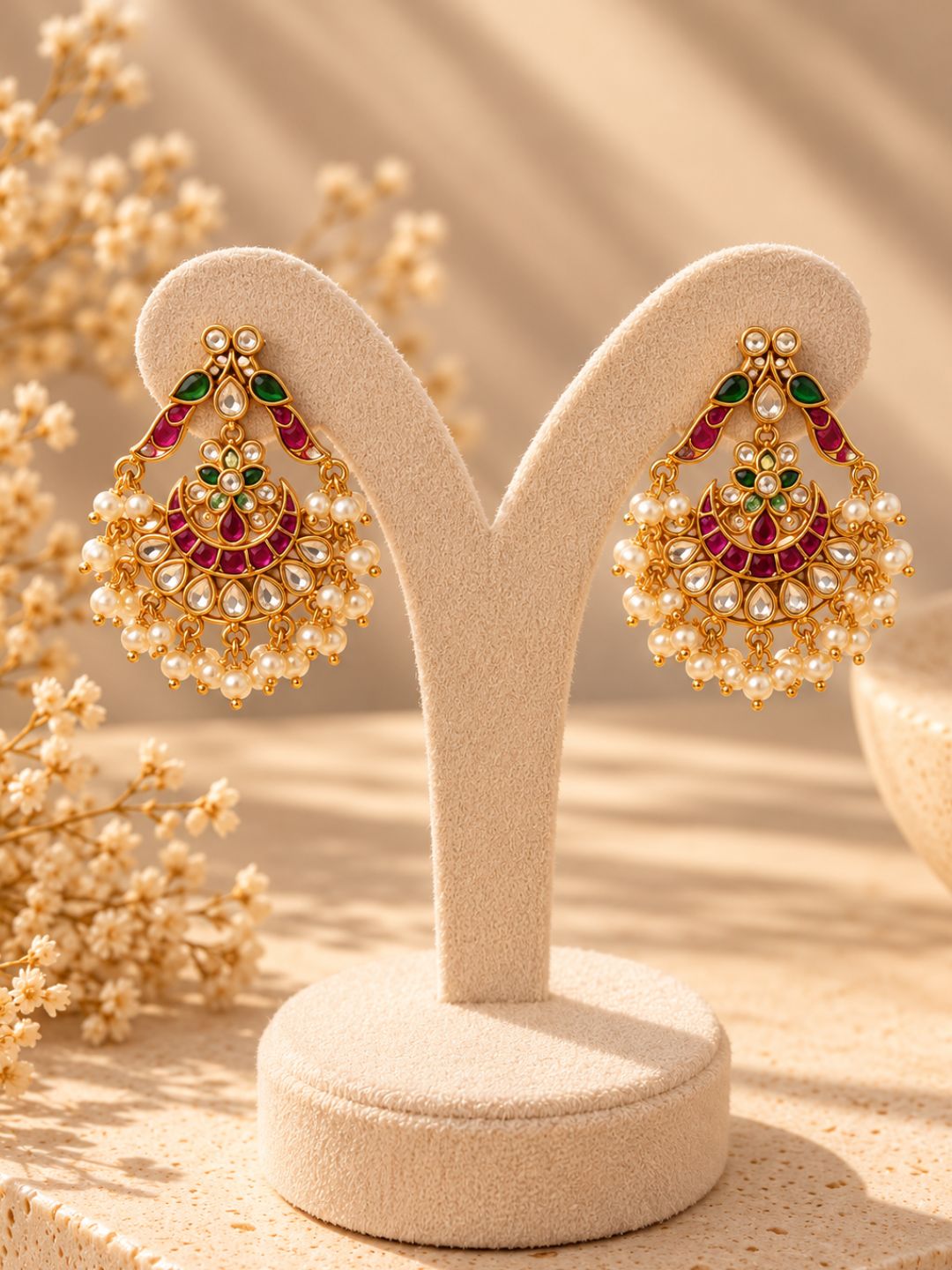Ishhaara Peacock Designed Earrings