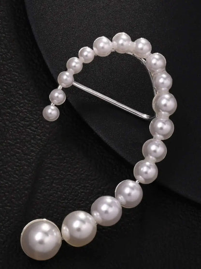 Ishhaara Pearl Studded Earcuff Earrings