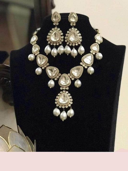 Ishhaara Polki Baroque Necklace
