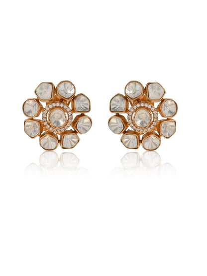 Ishhaara Polki Kundan Studs