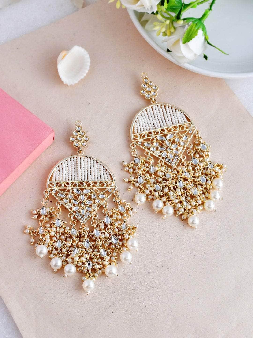 Ishhaara Polki Umbrella Earrings