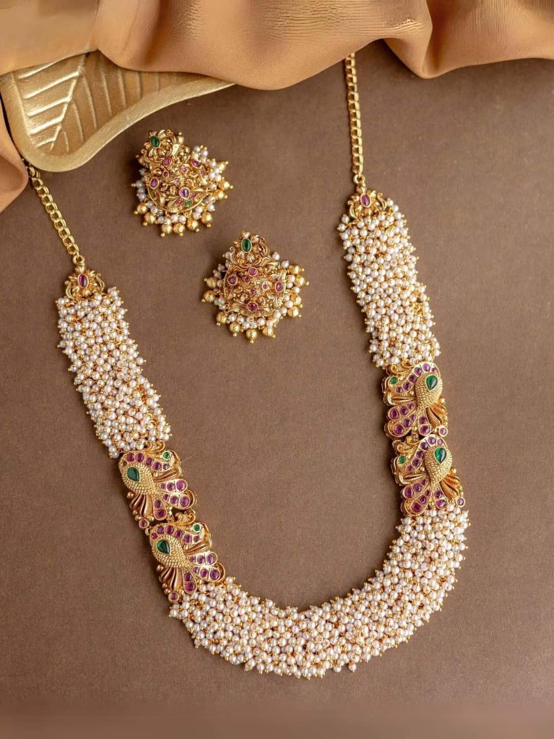 Ishhaara Premium Quality Elegant Guttapusala Haram