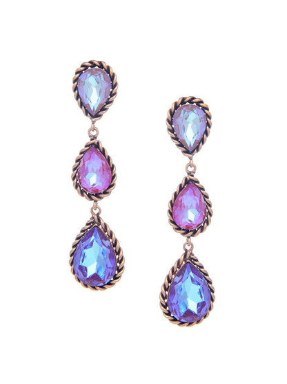 Ishhaara Sobhita In Drop 3 Tiered Earrings