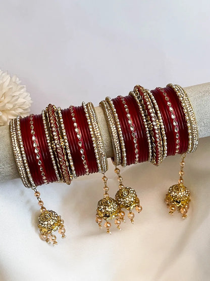 Ishhaara Rajasthani Kundan Studded Chooda Set