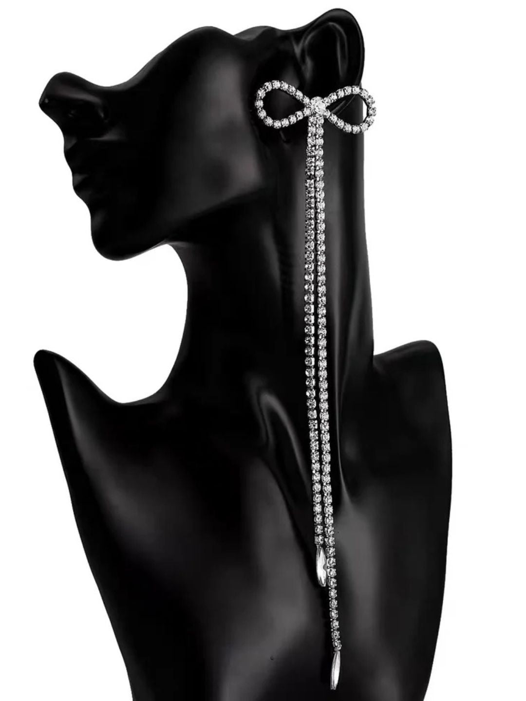Ishhaara Ribbon Cascade Earring
