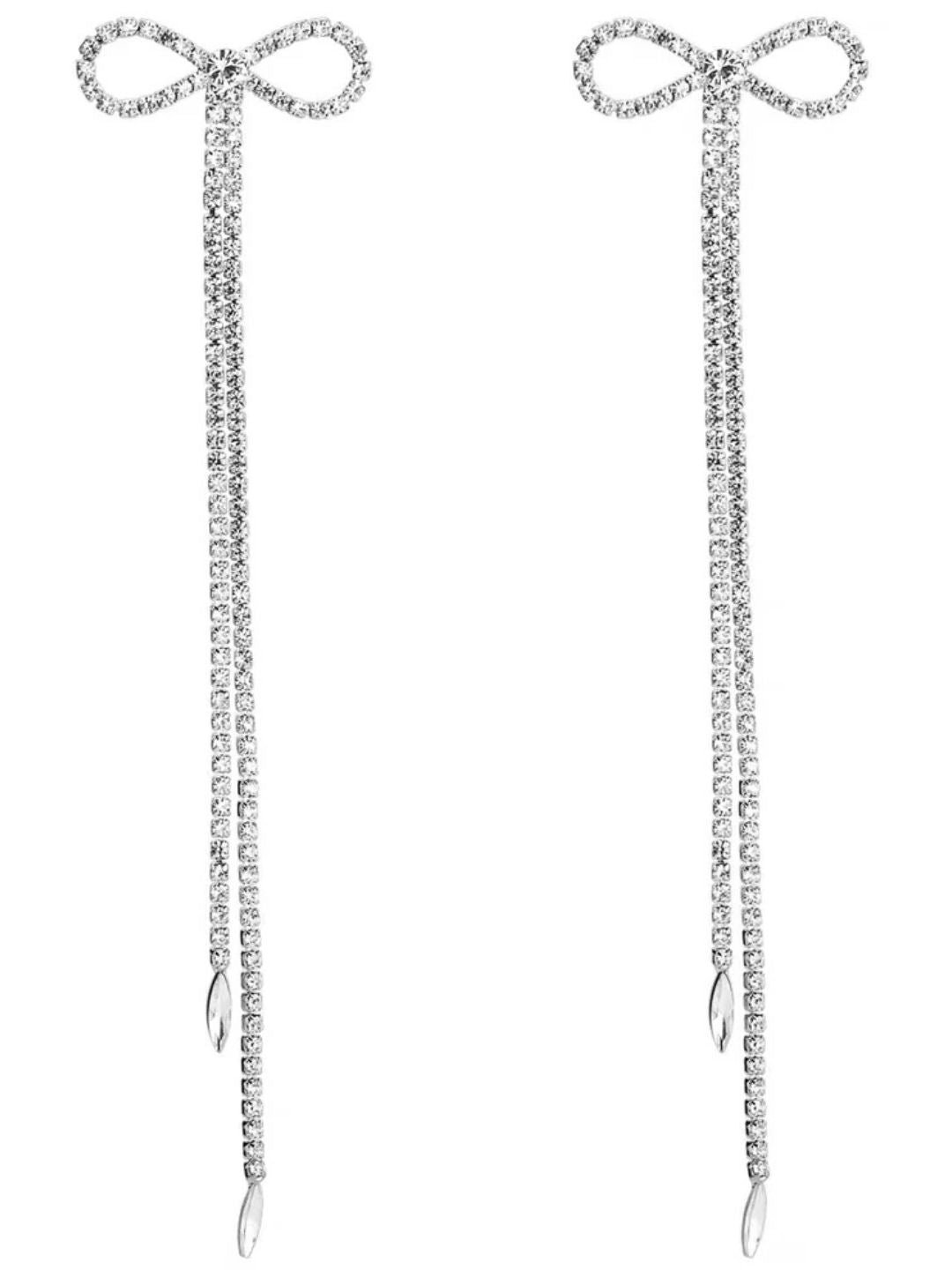 Ishhaara Ribbon Cascade Earring