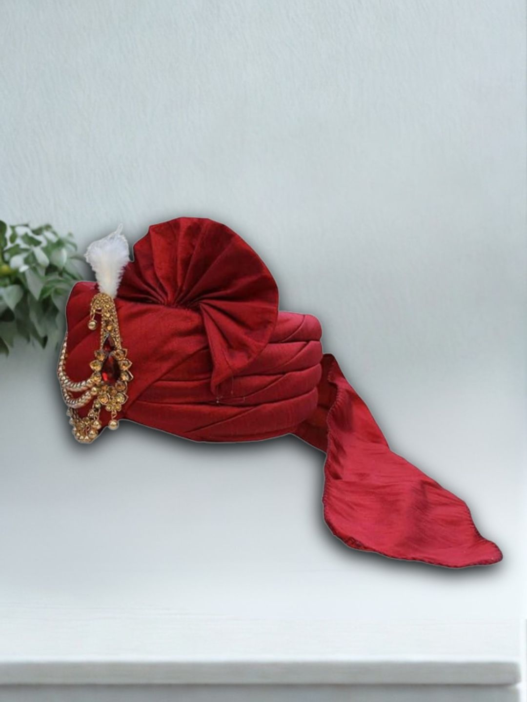 Ishhaara Royal Groom Safa Stole Set