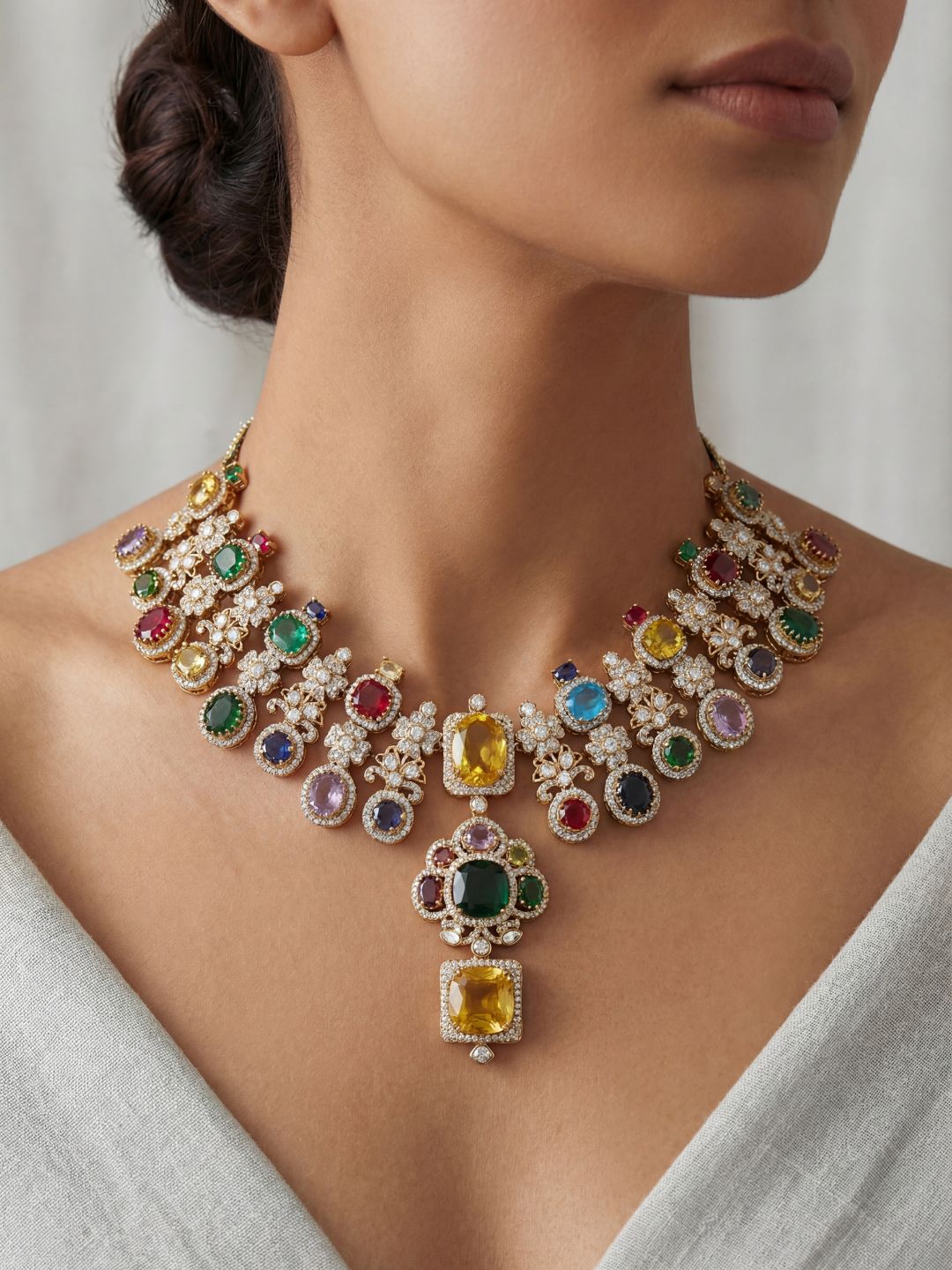 Ishhaara Sabyasachi Inspired Necklace Set