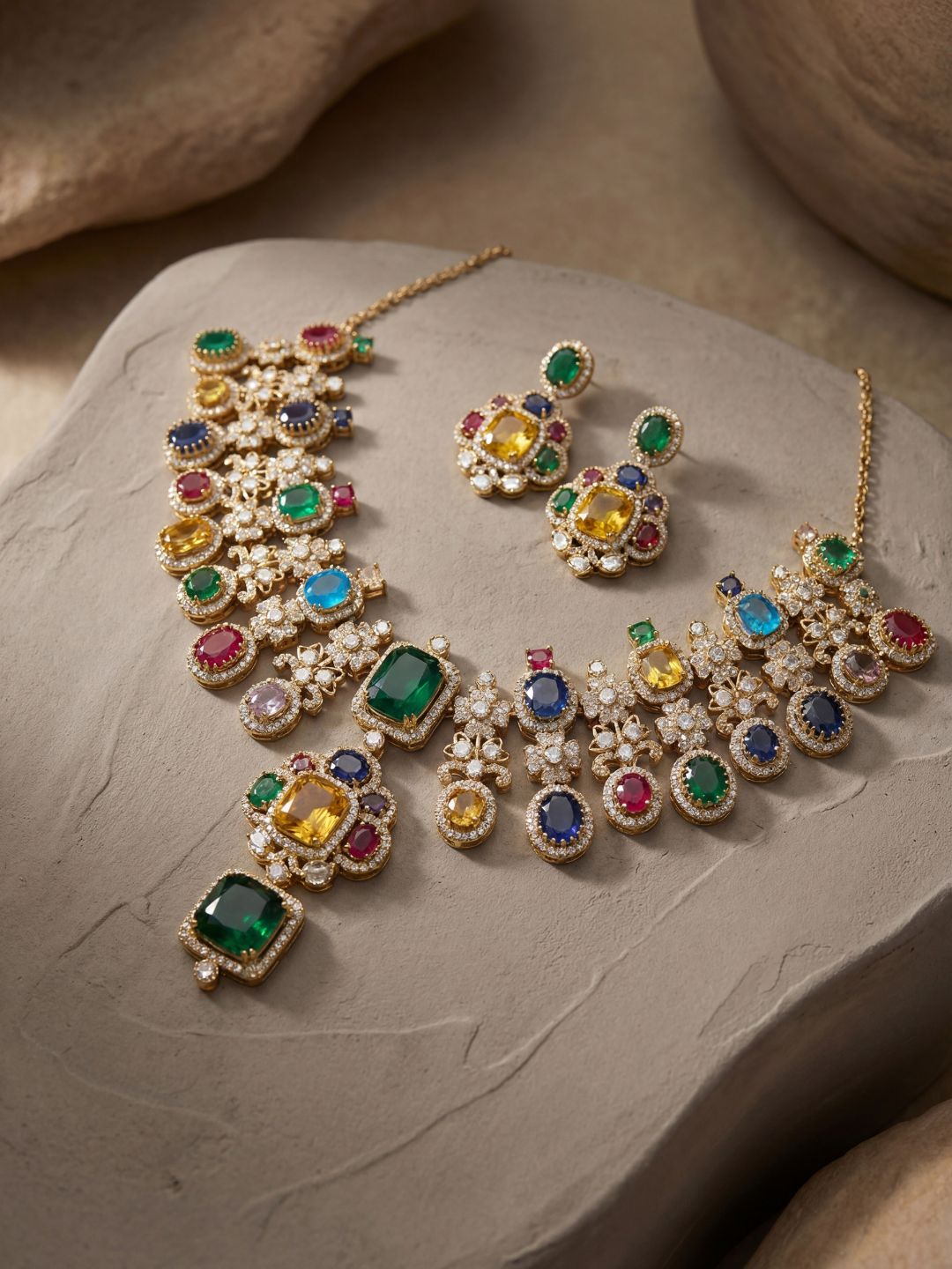 Ishhaara Sabyasachi Inspired Necklace Set