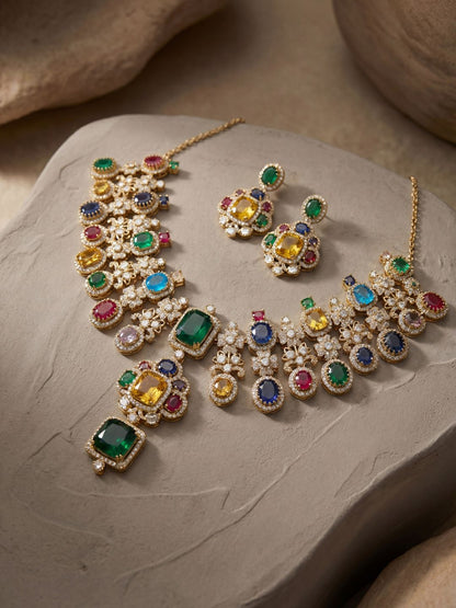 Ishhaara Sabyasachi Inspired Necklace Set