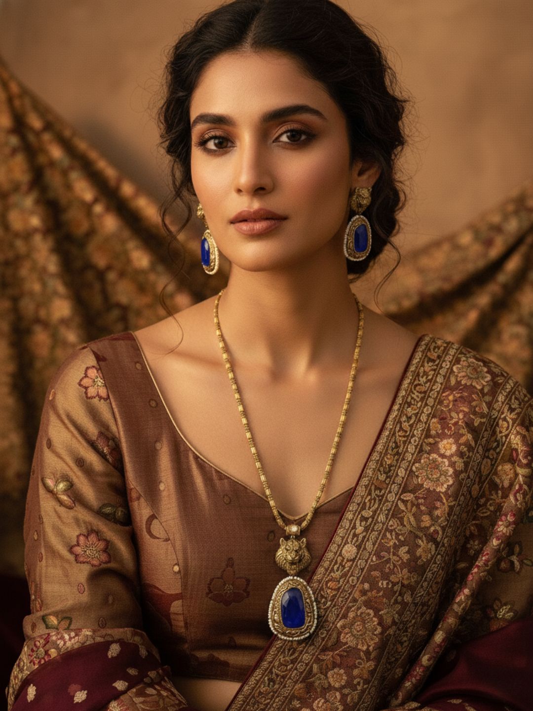 Ishhaara Sabyasachi Inspired Premium Pendant Set