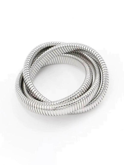 Ishhaara Triple Layer Wrap Stretchable Bracelet