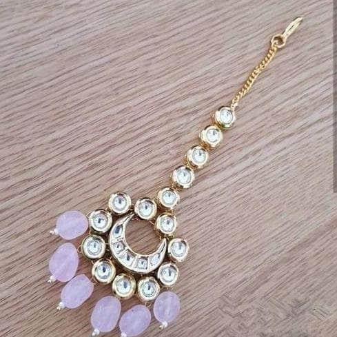 Ishhaara Simple Light Purple Teeka