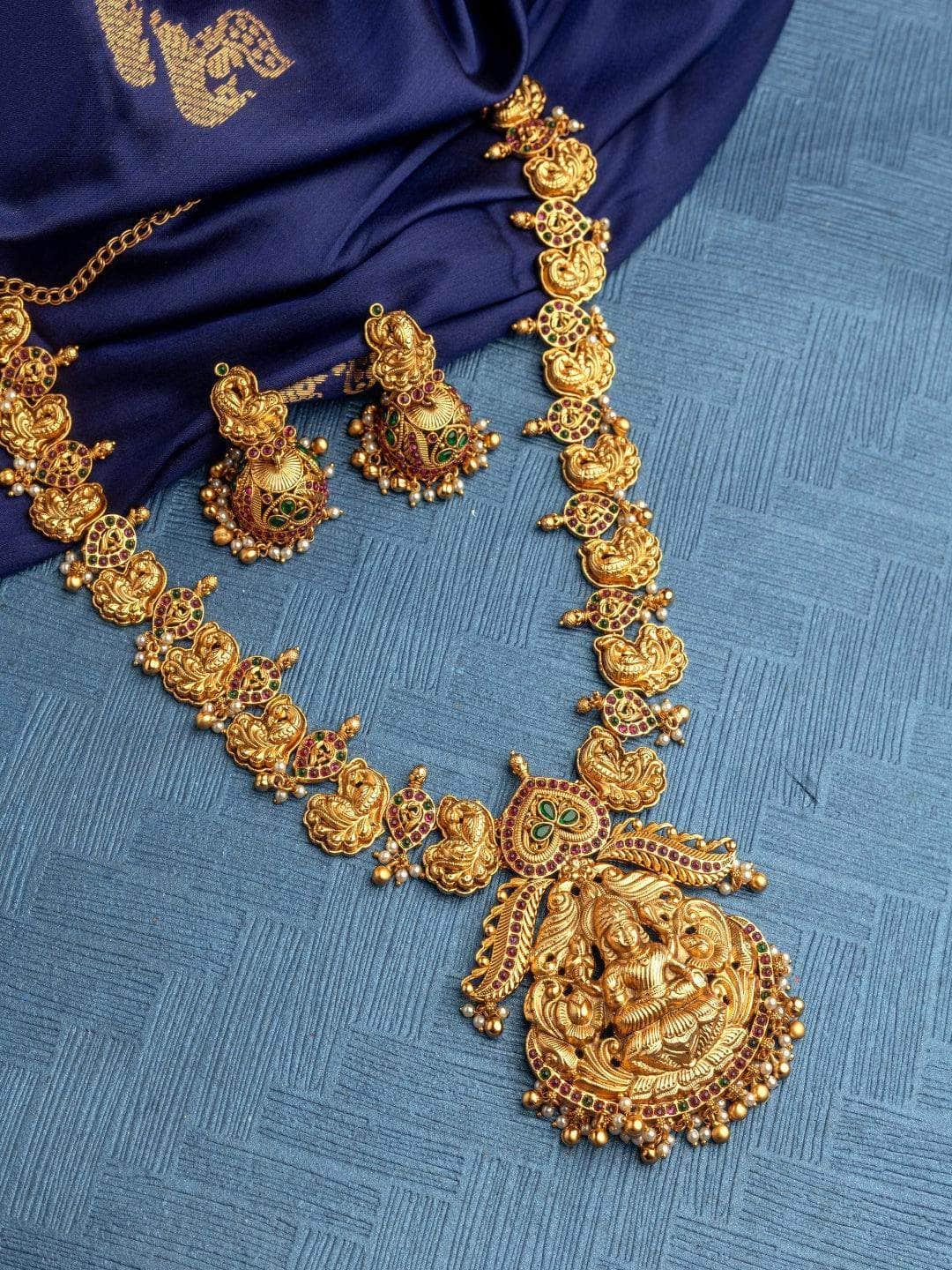 Ishhaara South Indian Traditional Lakshmi Haram