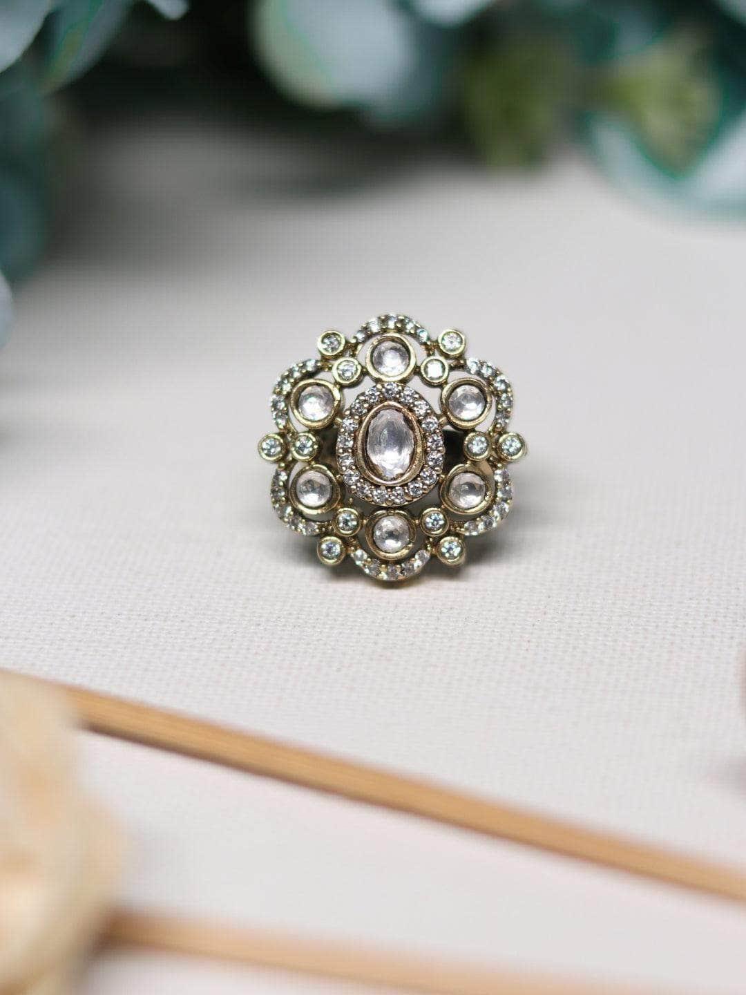 Ishhaara Stunning Victorian Ring