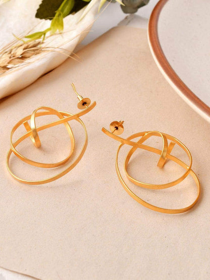 Ishhaara Swirl Earring