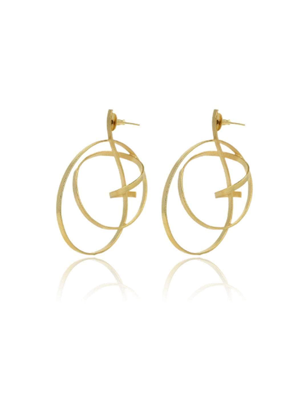 Ishhaara Swirl Earring