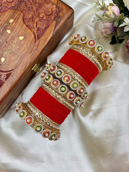Ishhaara Traditional Rajwadi Chooda Set