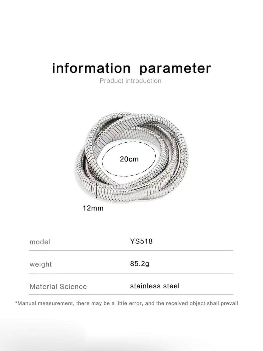Ishhaara Triple Layer Wrap Stretchable Bracelet