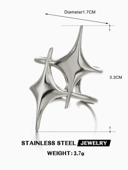Ishhaara Triple Star Ring