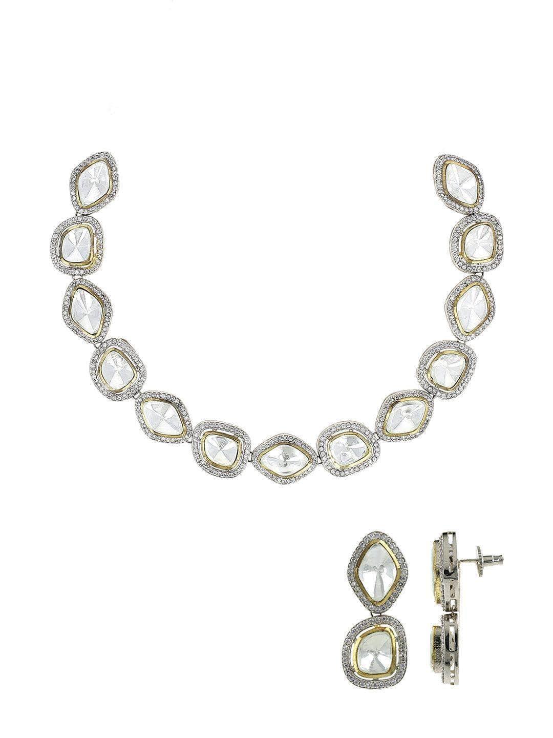Ishhaara Triptii Dimri In Round Shape Kundan Choker Necklace