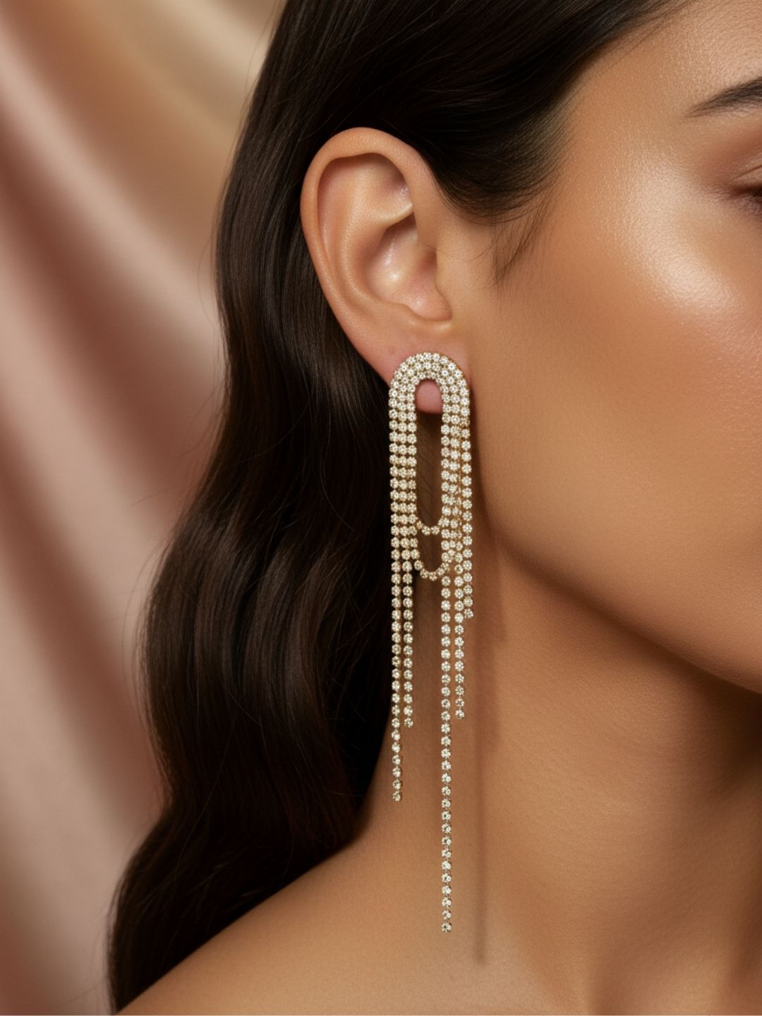Ishhaara Vroom Chain Earring