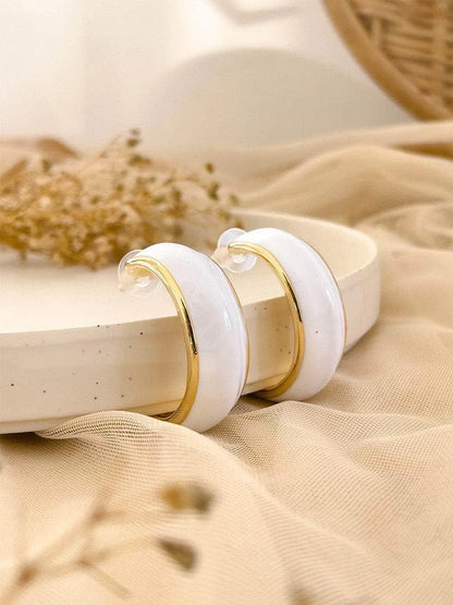Ishhaara Enamel Huggies