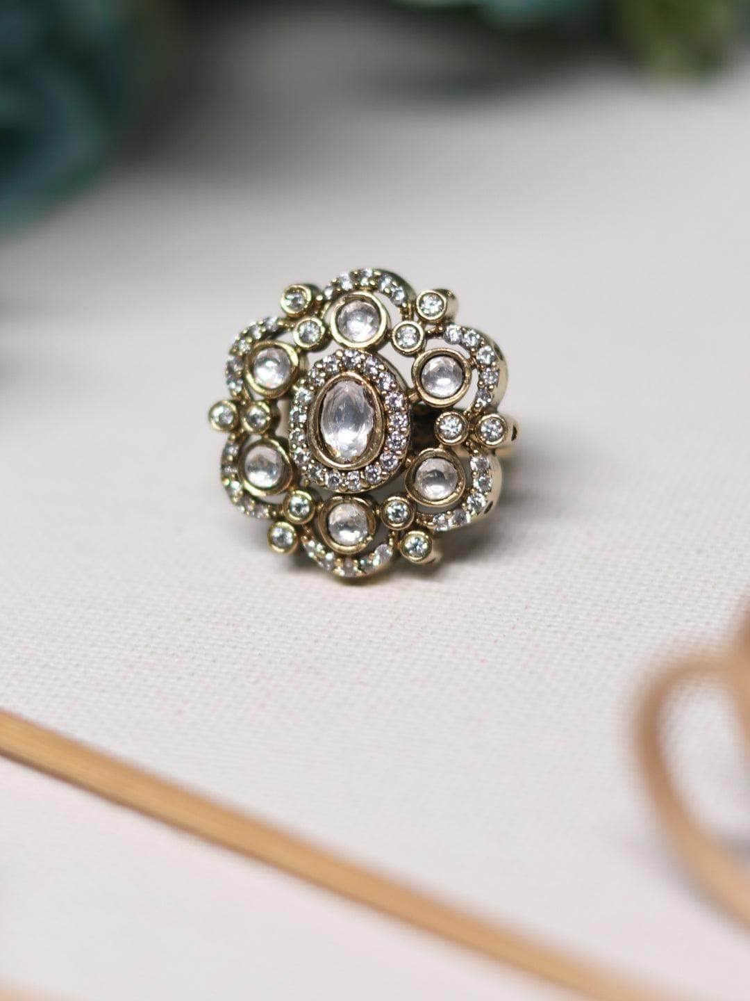Ishhaara Yashikaa Annand In Stunning Victorian Ring