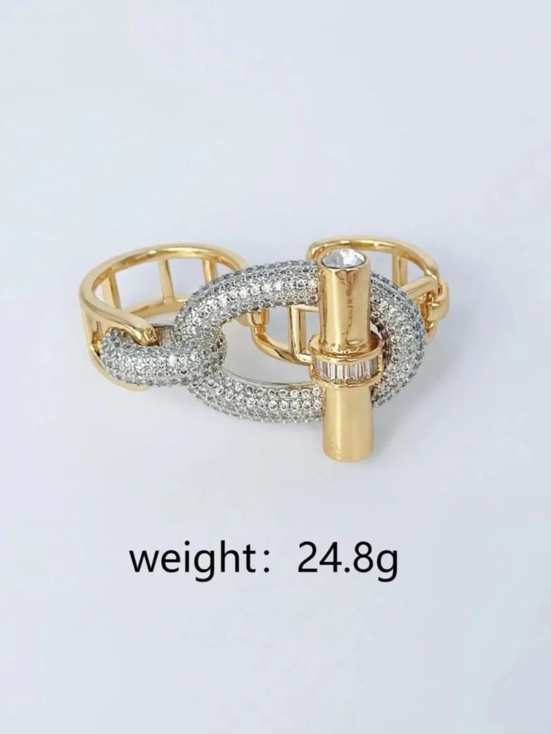 Ishhaara Zirconia Knot Ring